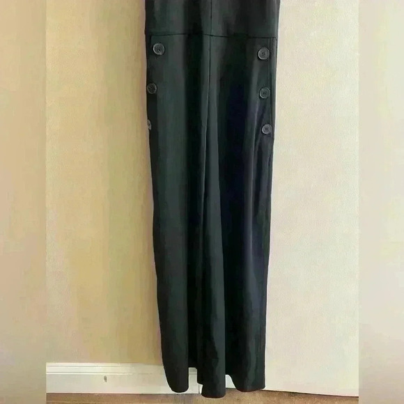 Massimo Dutti jumpsuit navy blue wide legs sleeveless. Small. NWT Retail:$259 - Picture 5 of 11